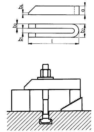 Spanneisen DIN6315B 11x100 mm AMF