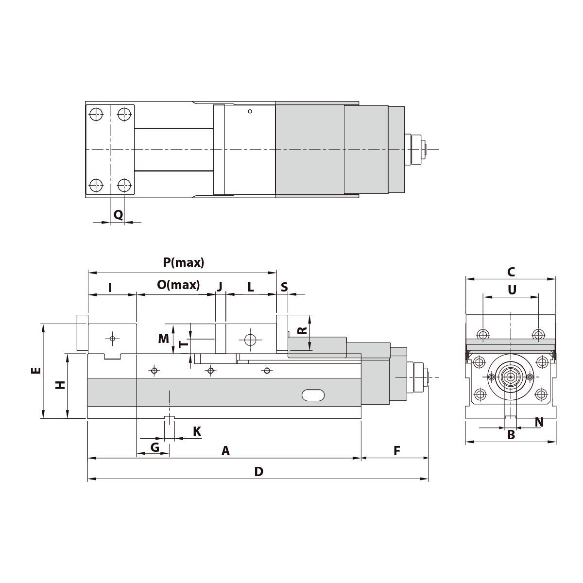 Präzisionsschraubstock ALQ-200G/HV