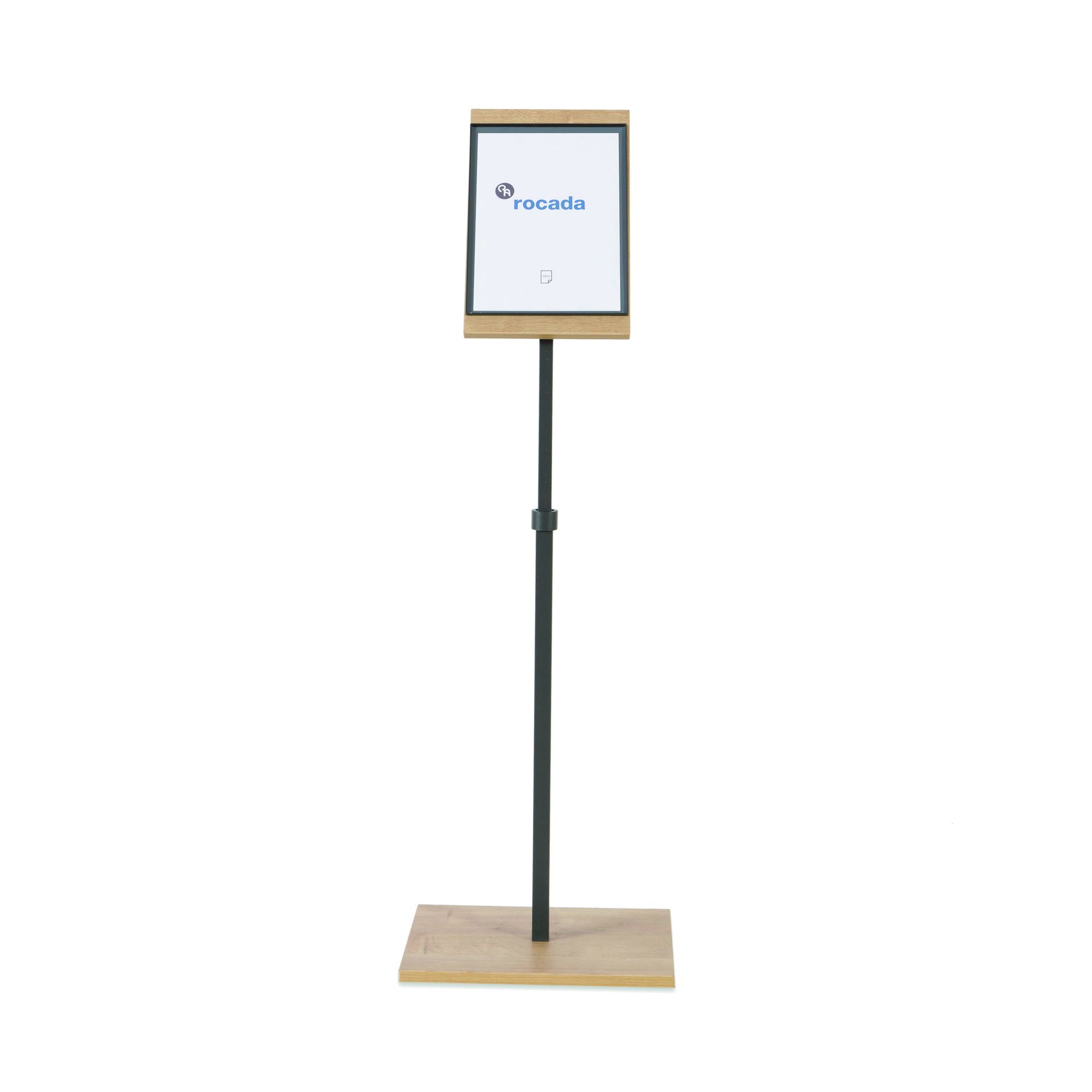 Infodisplay NAT0705 A4 132x40x30cm holz