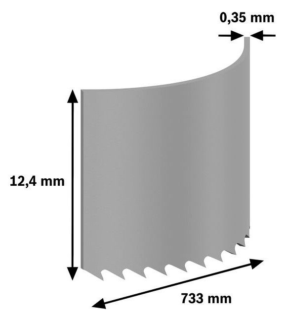 BOSCH BiMetall Metallbandsägeblatt