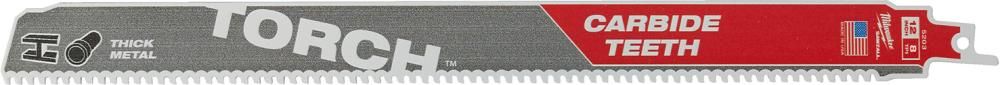 Säbelsägeblatt Metall THE TORCH HM 5er 300 x 3,2 mm (8 TPI)