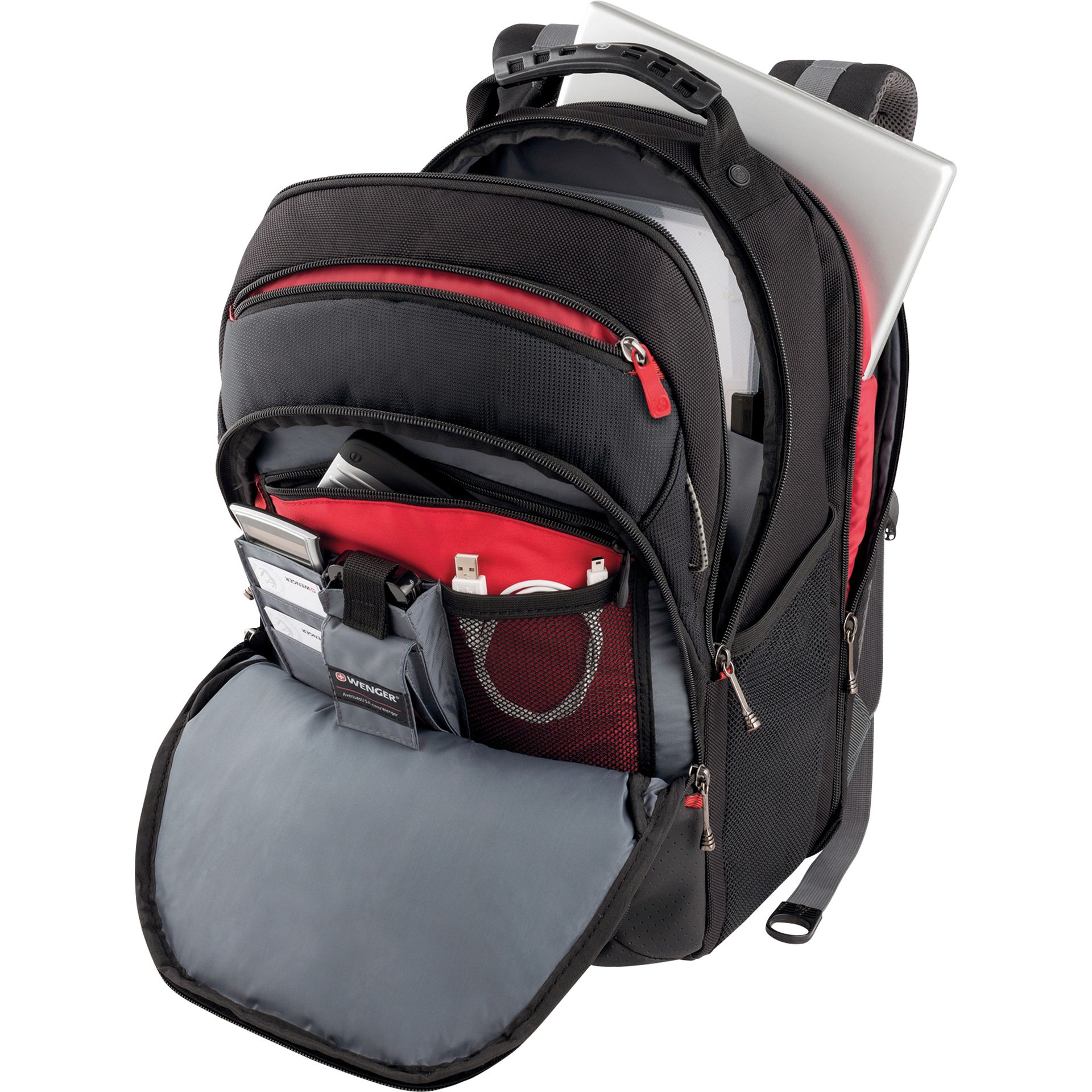 Rucksack Legacy schwarz/grau