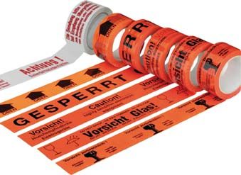 Warn-Klebeband   50mm x 66m
