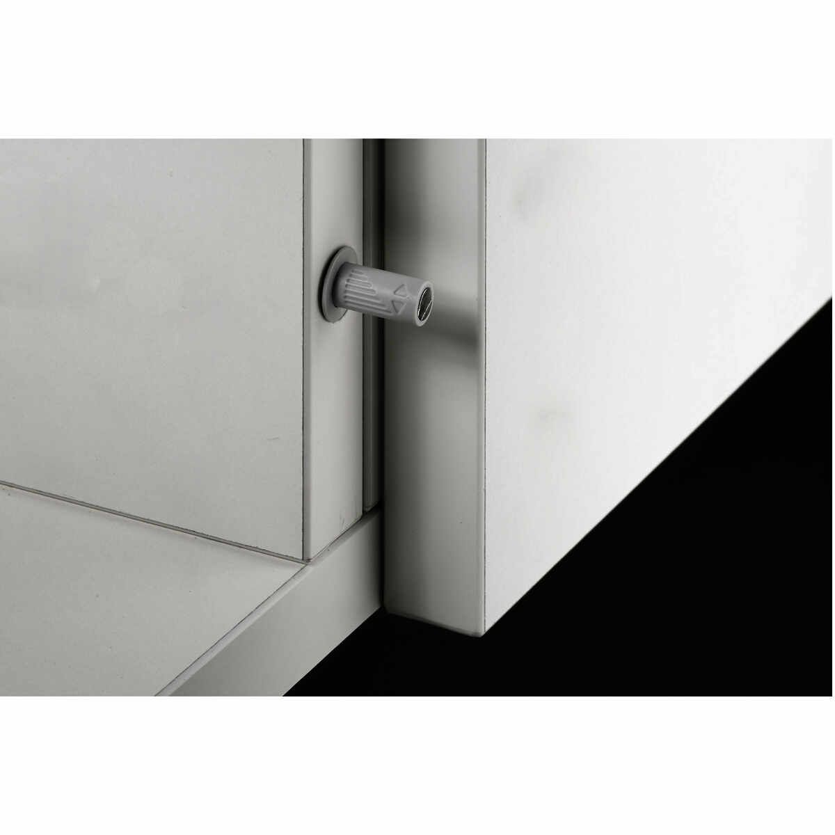 Push To Open Magnet kurzhub zum Einboh. lichtgrau