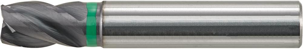 Schaftfräser VHM 4mm TiAlN Typ UNI Z4 HA 35-38 Grad FORMAT