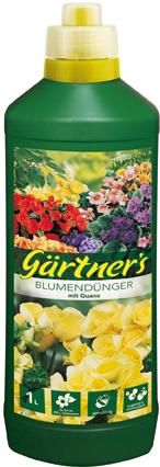 Blumendünger mit Guano, 1 l