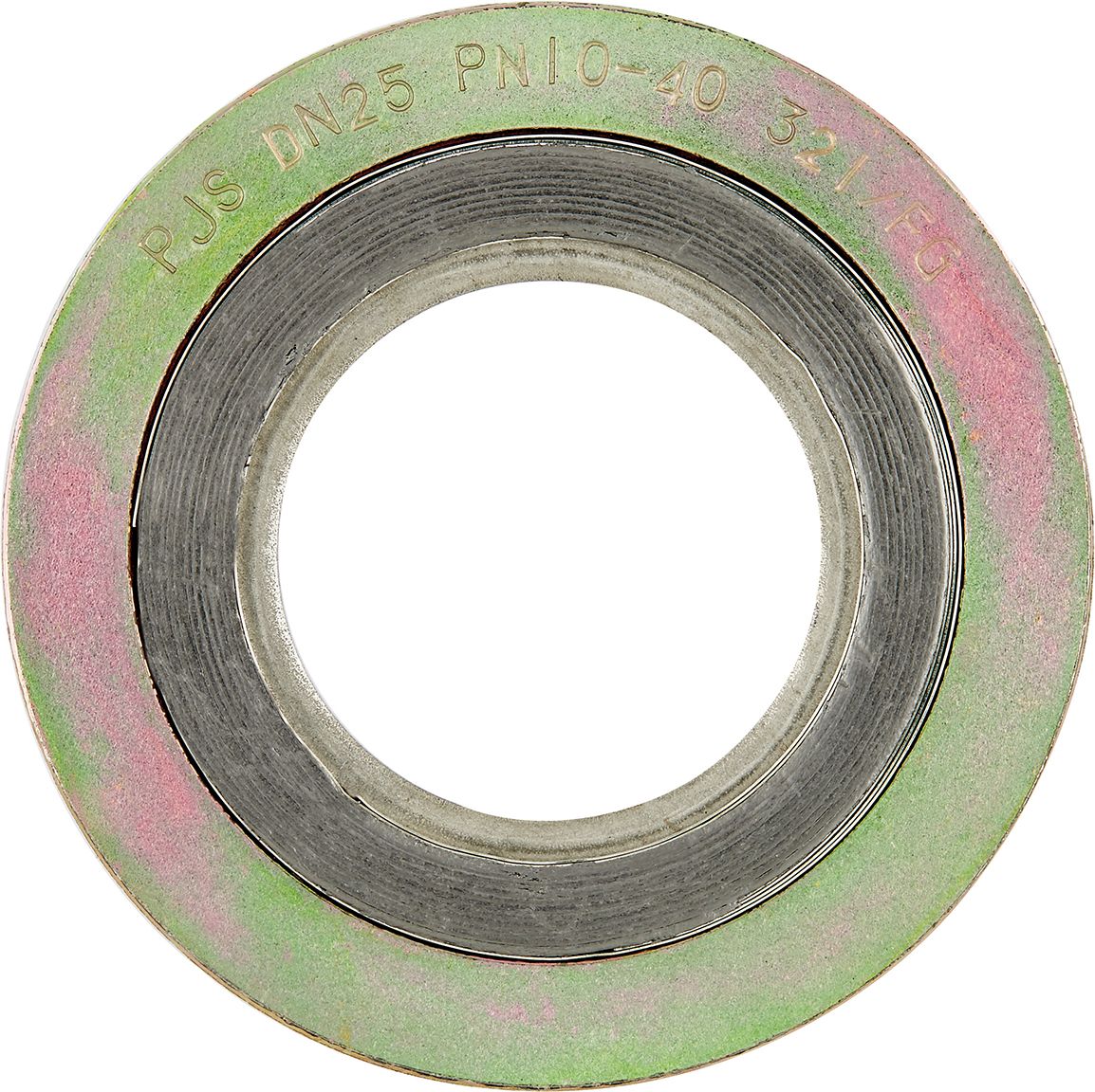 Spiraldichtung mit Innen- und Außenring