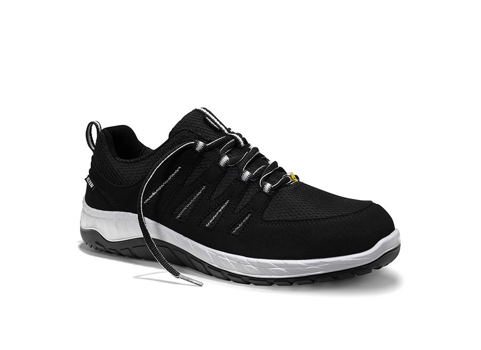 Sicherheitshalbschuh MADDOX black-grey Low ESD S3S, Gr. 35
