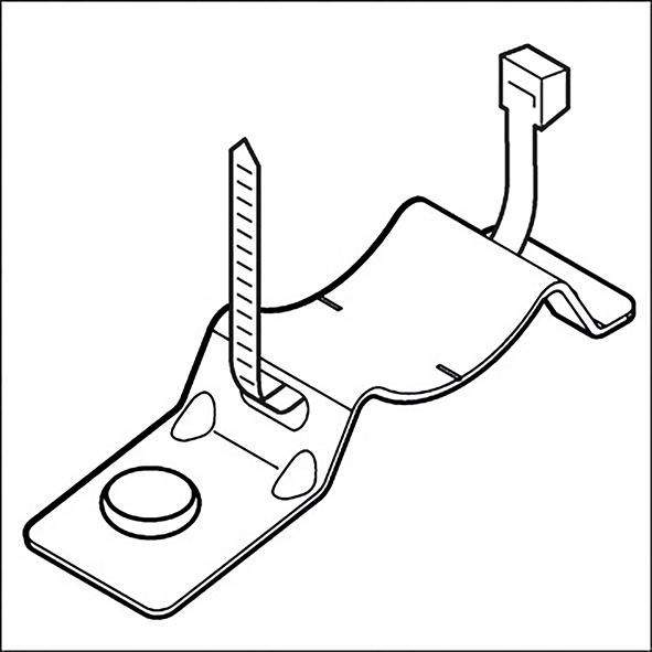 Metal Kabelbinderhalter PRO EMT-B