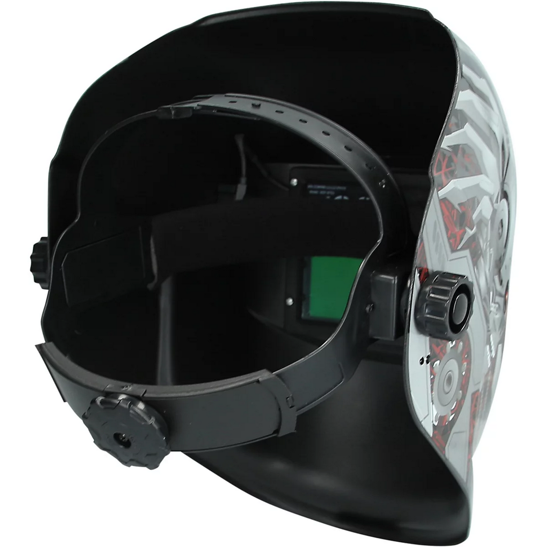 Automatik-Schweißer-Schutzhelm, Steel Design