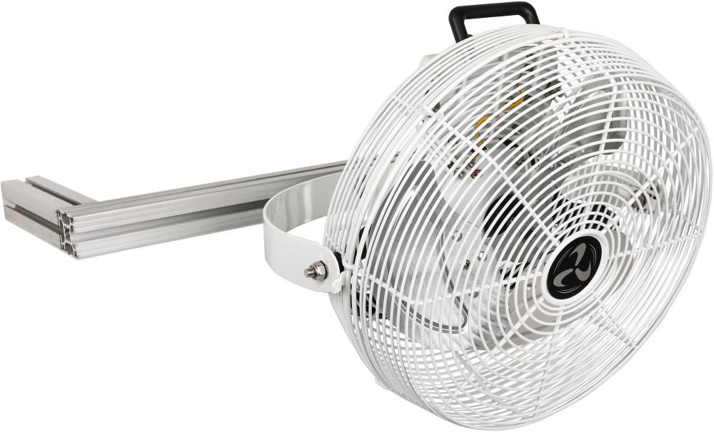 Tisch-/Überbauventilator IP44 H445xD355 mm Luftmenge 2250 m³/h