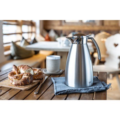 Isolierkanne Gusto TT 1l Metall/Edelstahl si
