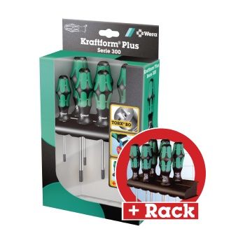 WERA Schraubendrehersatz im Rack
