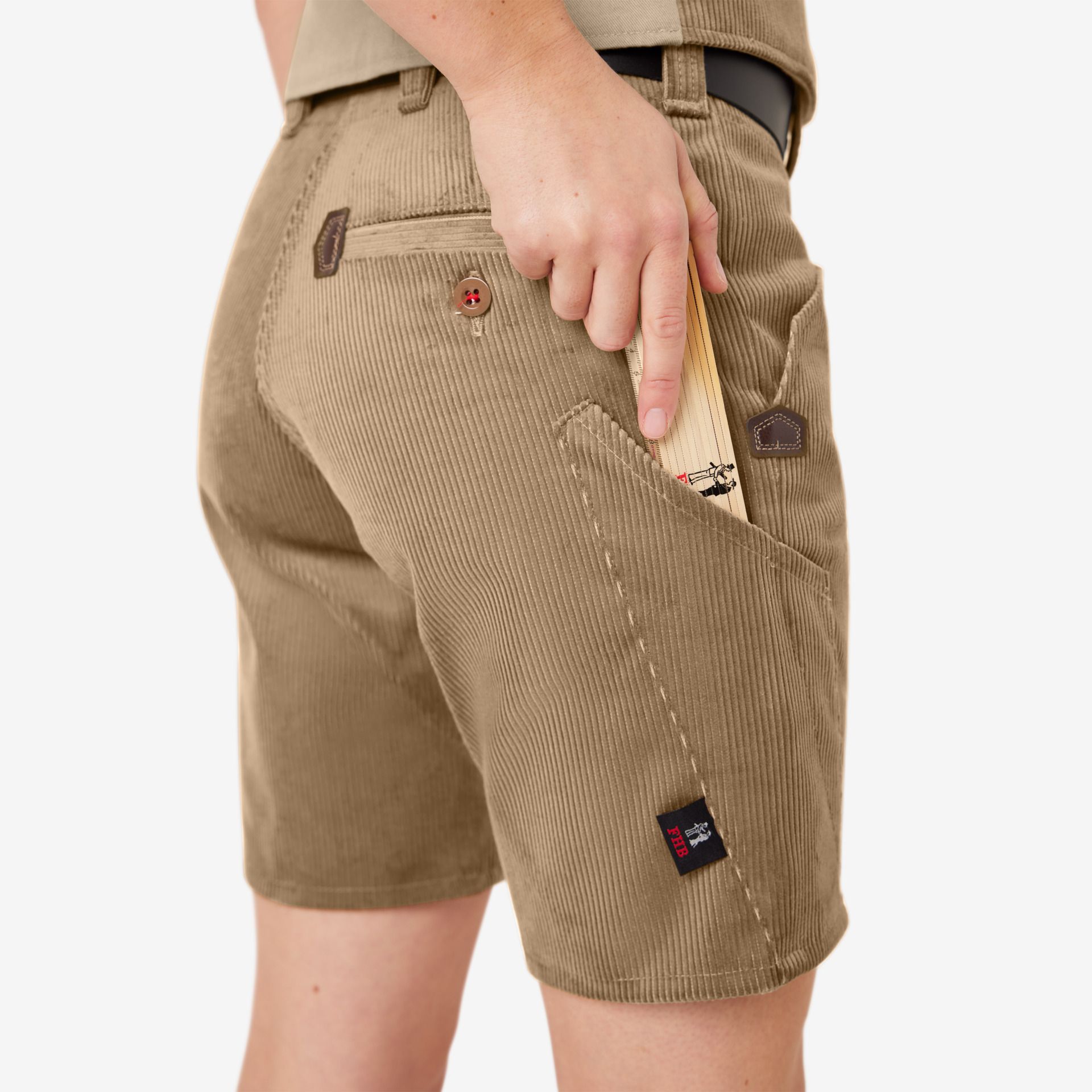 FHB Zunftshort HANS beige - Gr. 66