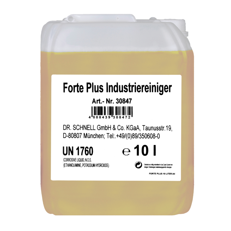 FORTE PLUS INDUSTRIEREINIGER Kanister 10 Liter