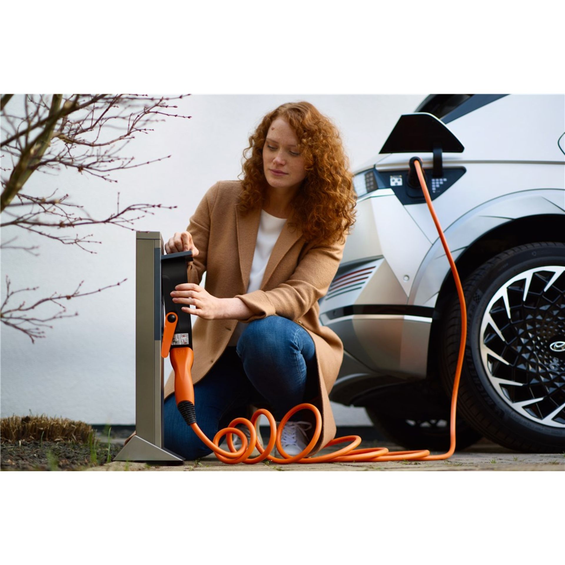 Ladekabel Helix Typ2 7,4kW 5m orange