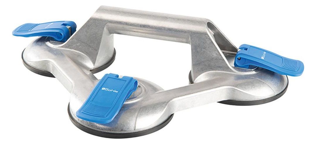 BOHLE Alu-Saugheber, 3-Kopf