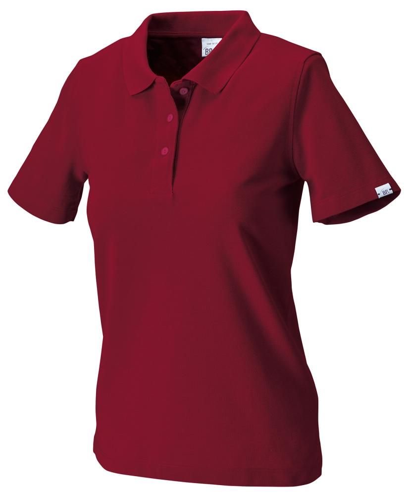 Damen-Poloshirt 1648 181,Gr. M, bordeaux