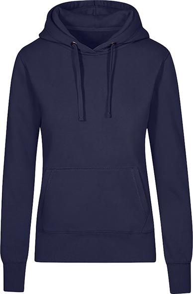 Women Sweater Hoody X O french navy, Gr.L