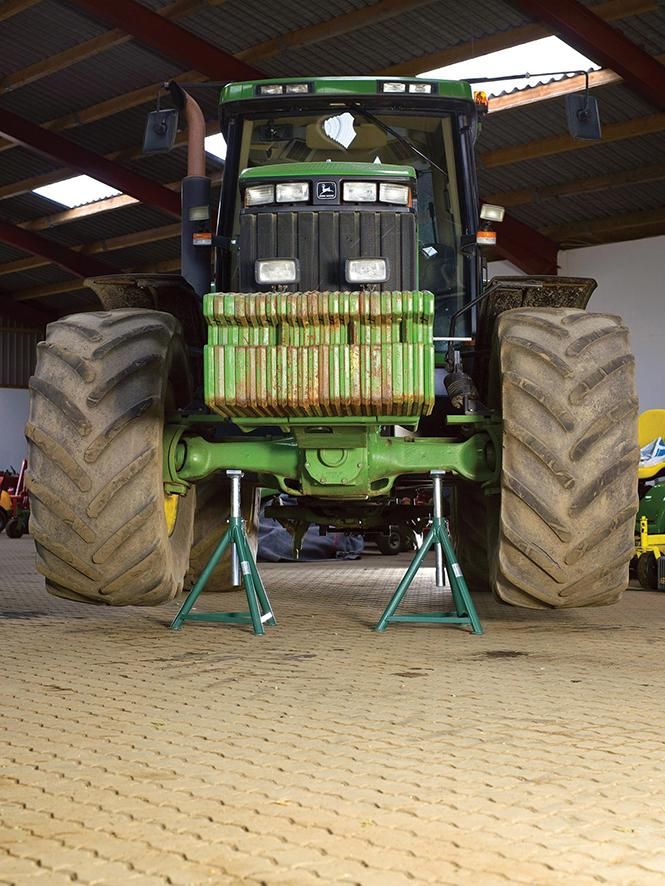 Unterstellbock CAX 2H min. H 505 max. H 755 mm Tragkraft 2000 kg