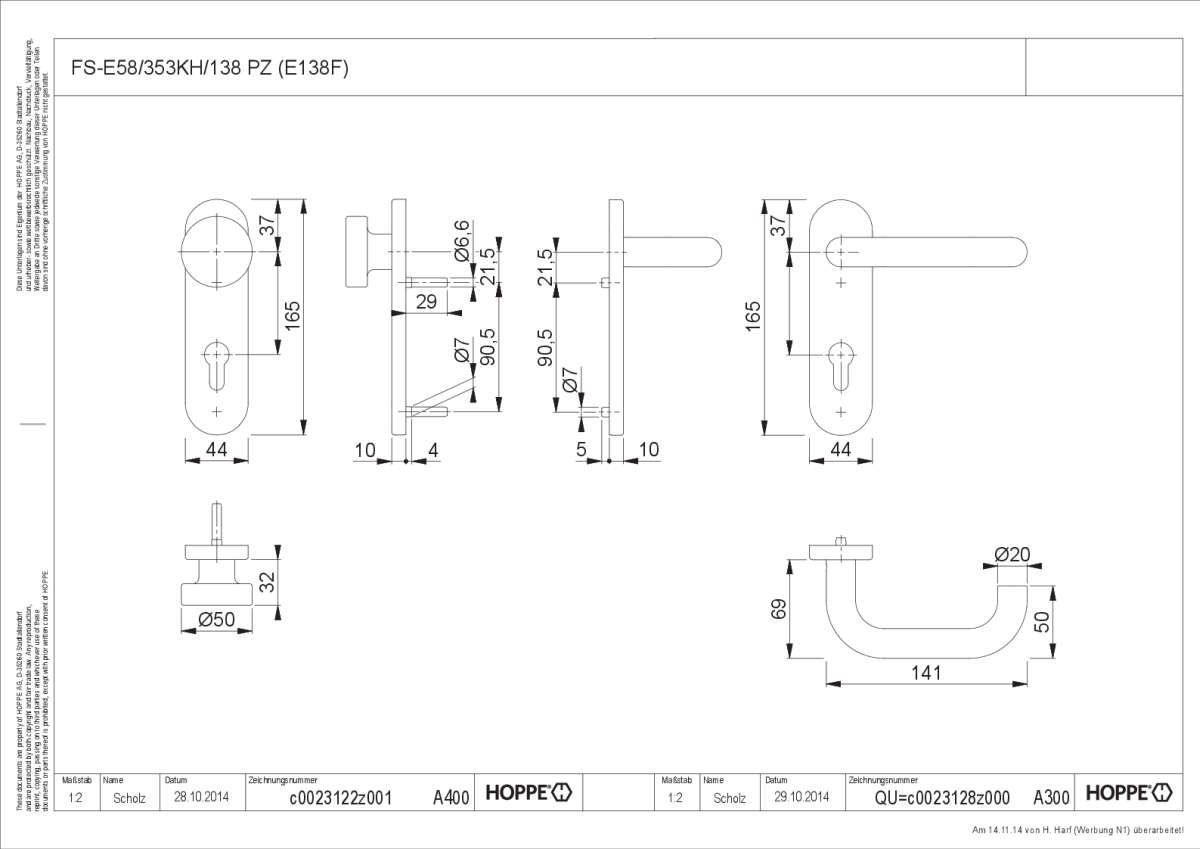 Hoppe/Fh-Wechselgrt.58/138F/353K Er