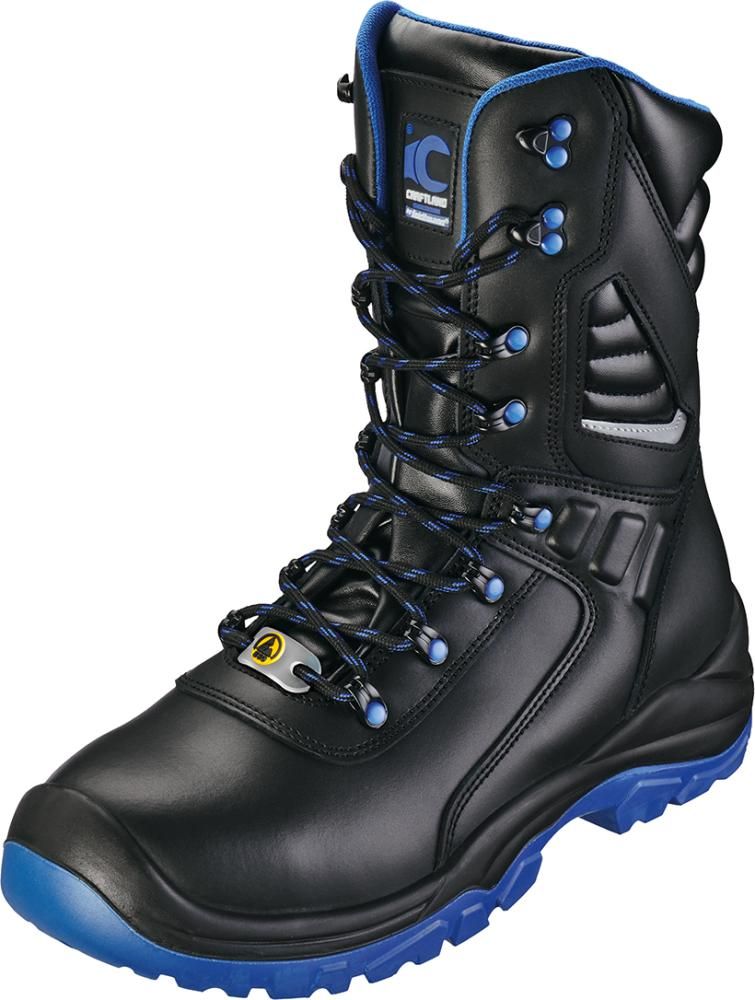 Hochstiefel TORGAU Schwarz/blau, S3S SR ESD Gr. 47 CRAFTLAND