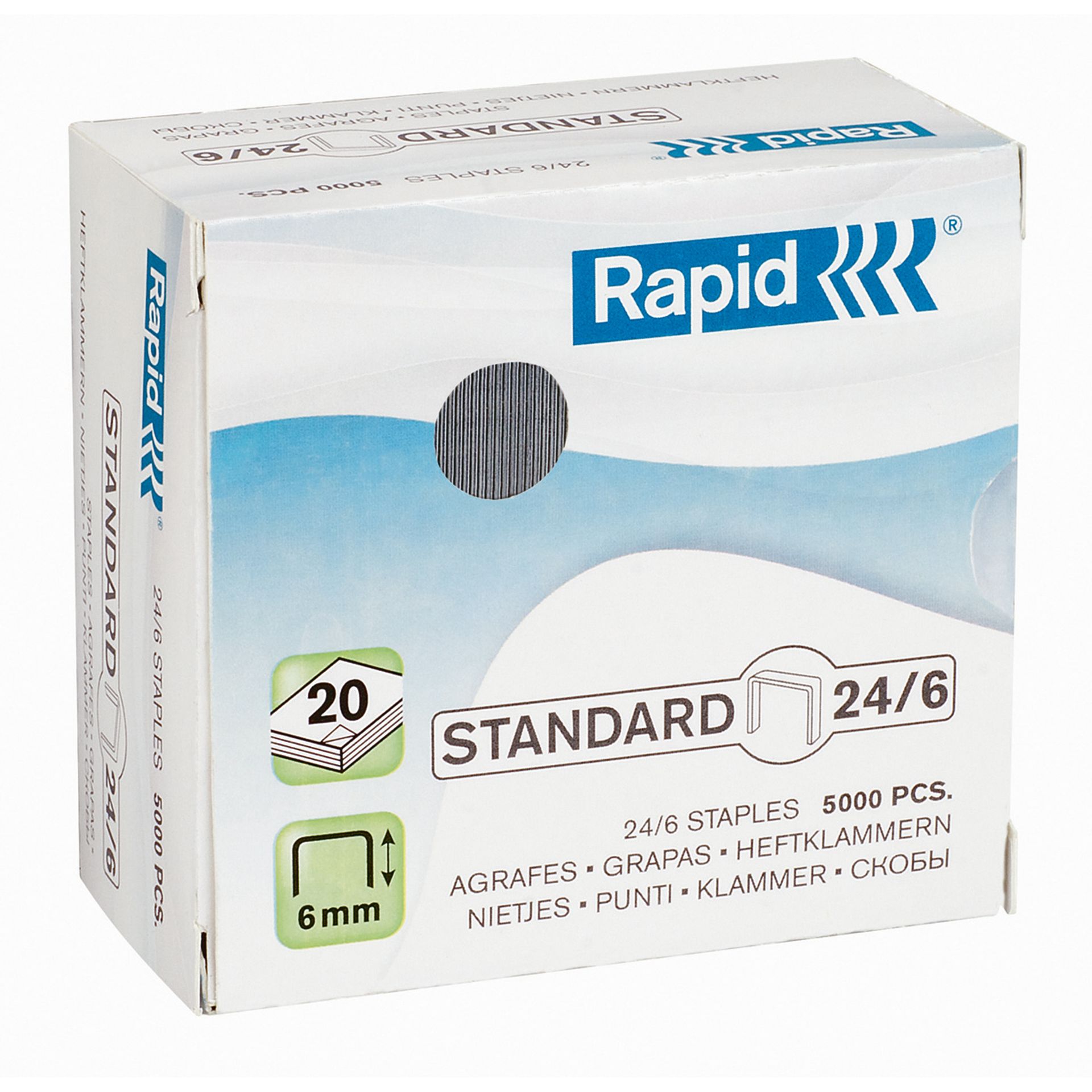 Heftklammer Standard 24/6 5.000 St./Pack.