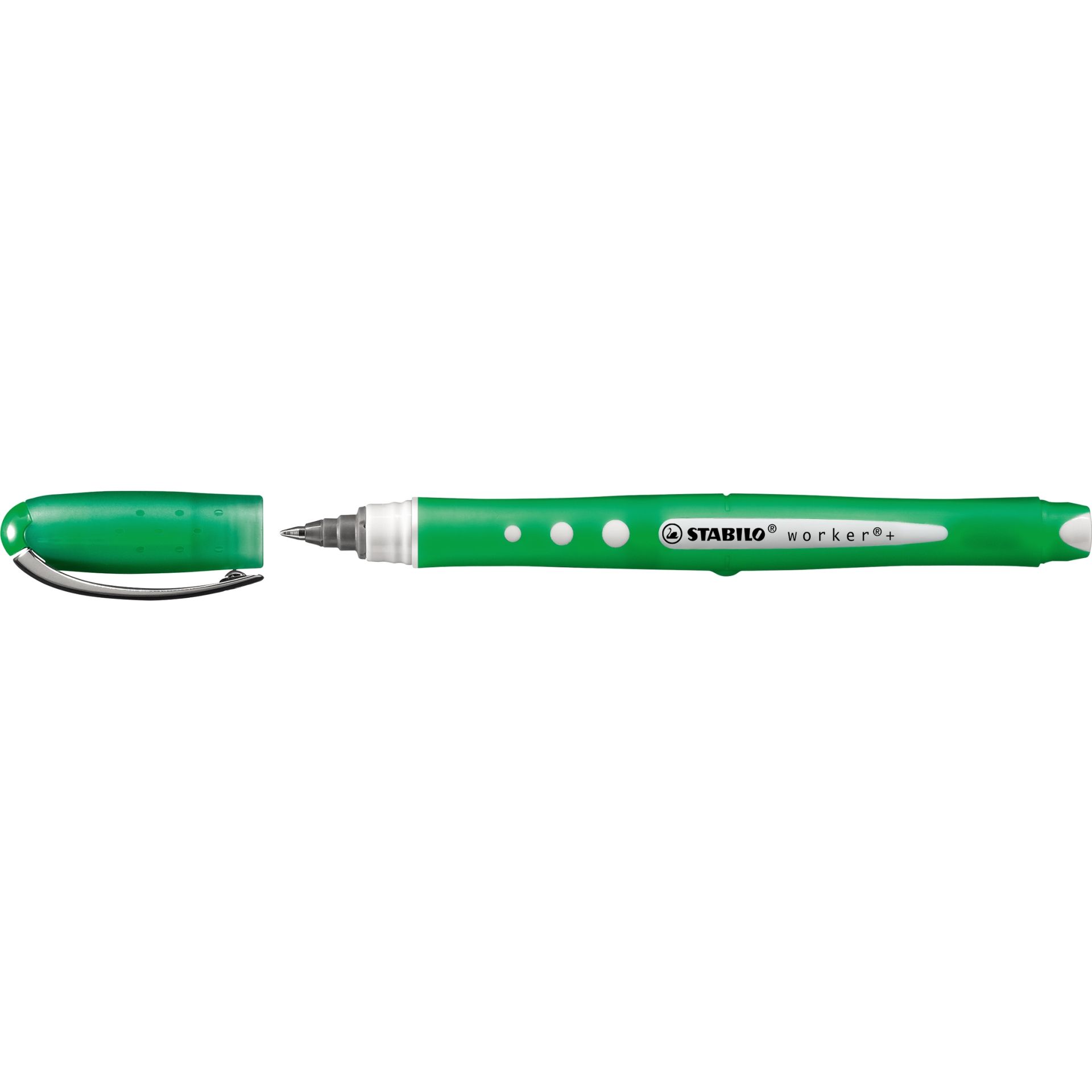 Rollerball worker colorful 0,5mm Kappenmodell gn