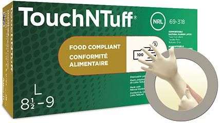 Handsch.TouchNTuff 69-318Gr. 9,5-10(Box a 100 St.)