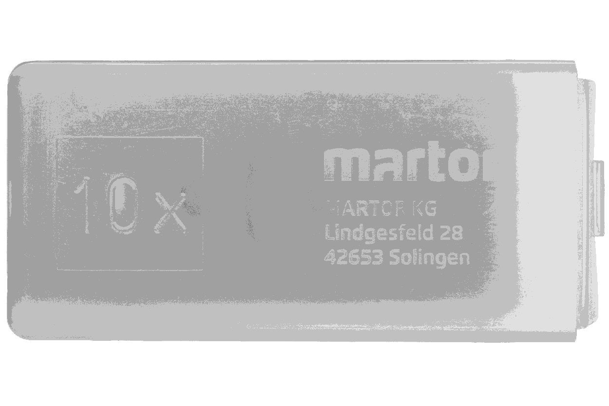 MARTOR Ersatzklinge INDUSTRIEKLINGE 45 Standardschliff | 10 Stück