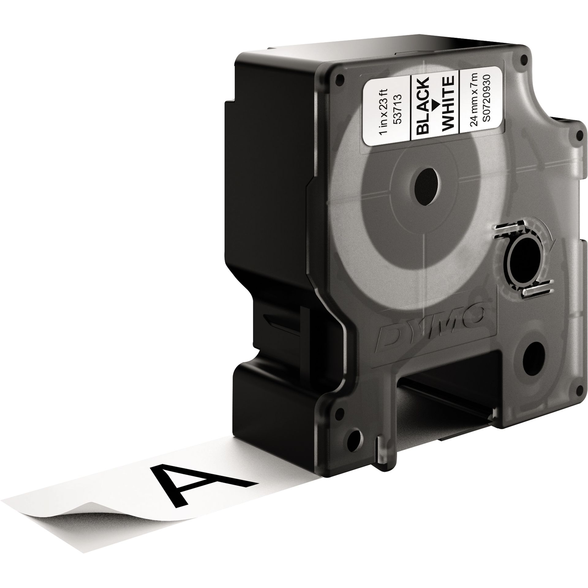 Schriftbandkassette D1 24mmx7m sw auf ws