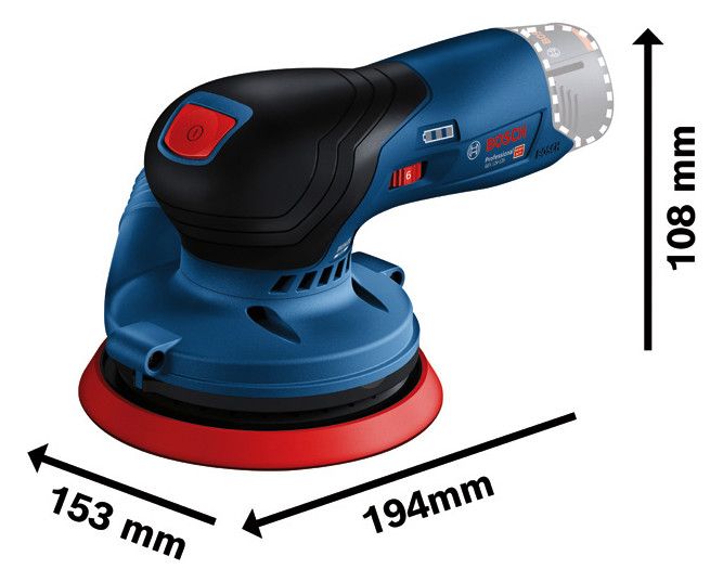 BOSCH Akku-Exzenterschleifer, SOLO