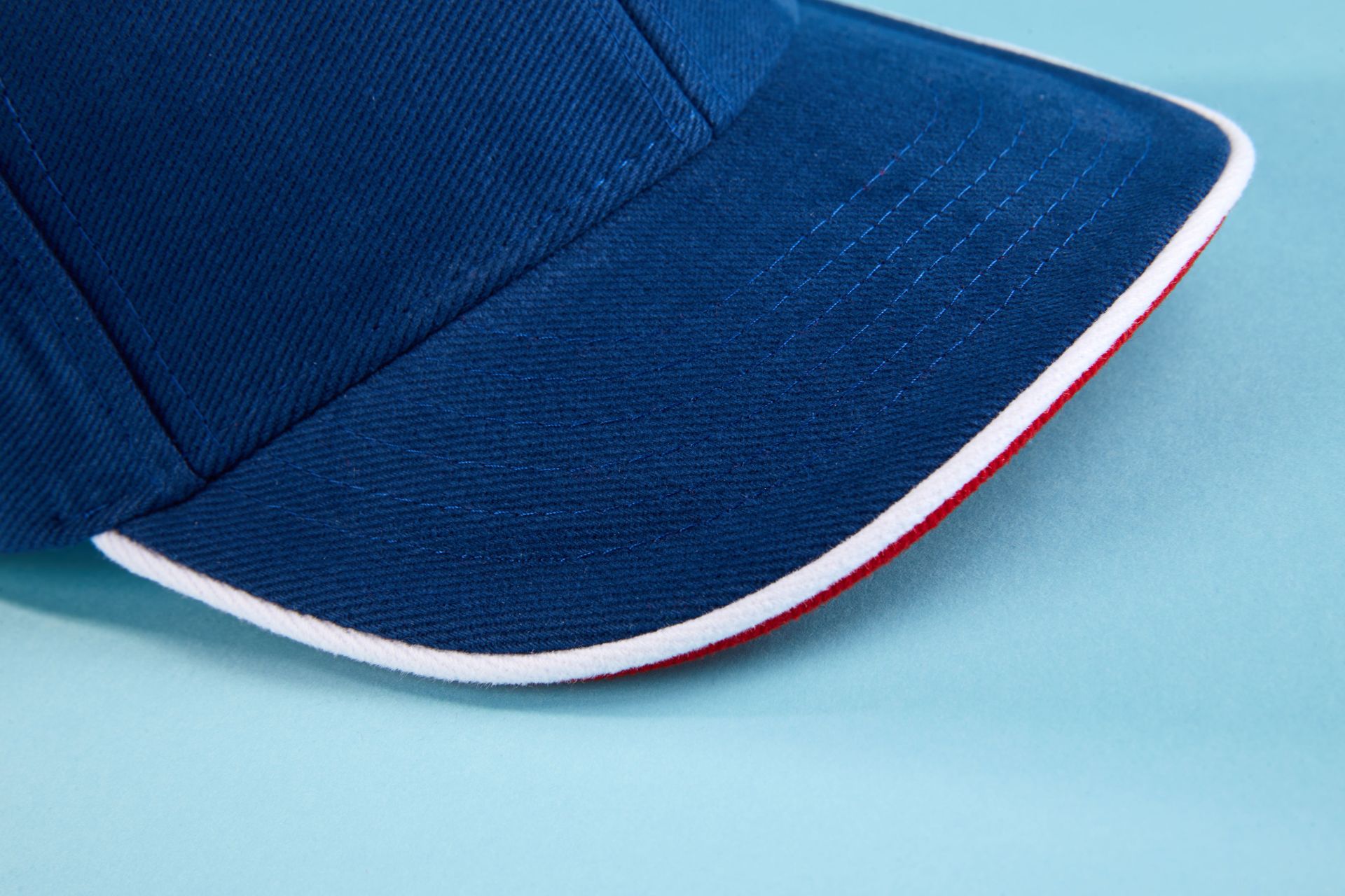 6 Panel Cap mit doppeltem Sandwich