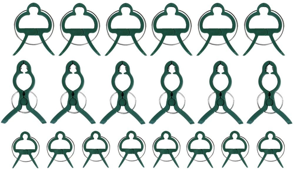 Pflanzenclip-Set Classic Kunststoff 20 Stk. sort.