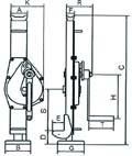 Stahlwinde DIN7355 TK 10,0t, daN58