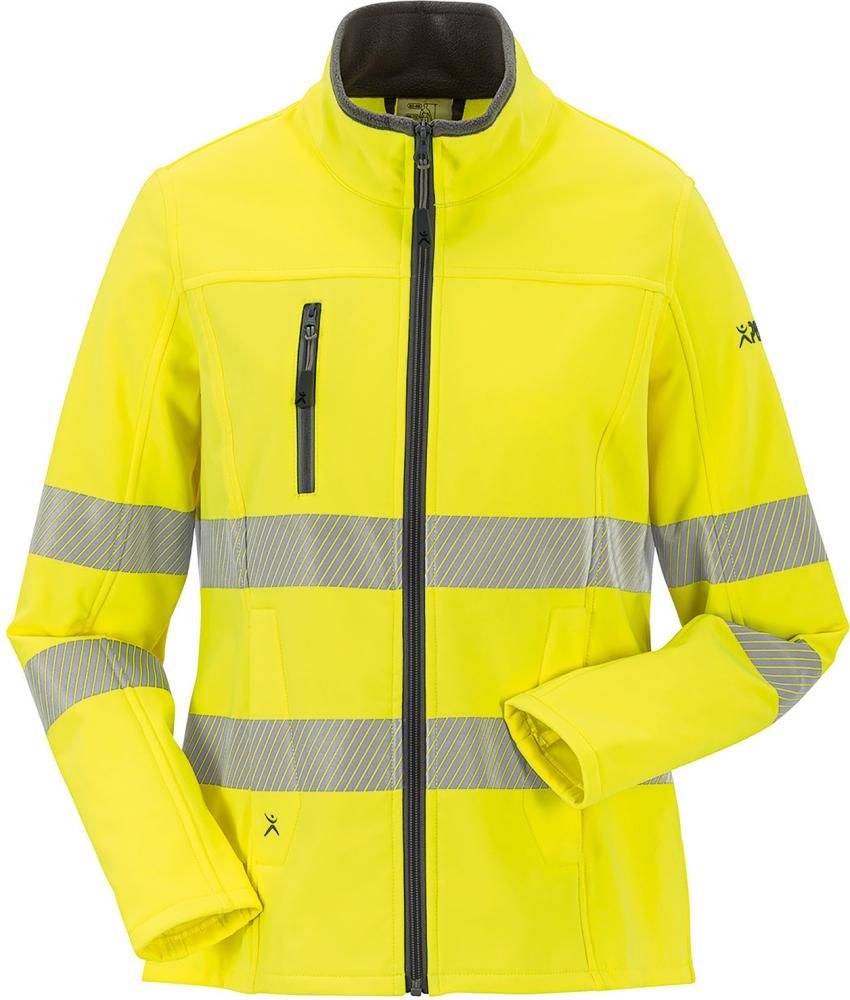 Planam Norit Damen-Warnschutz-Arbeitsjacke, Warngelb, Gr. 36