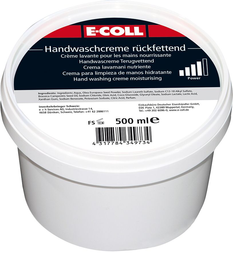 E-Coll Handwaschcreme, 500 ml/Dose,