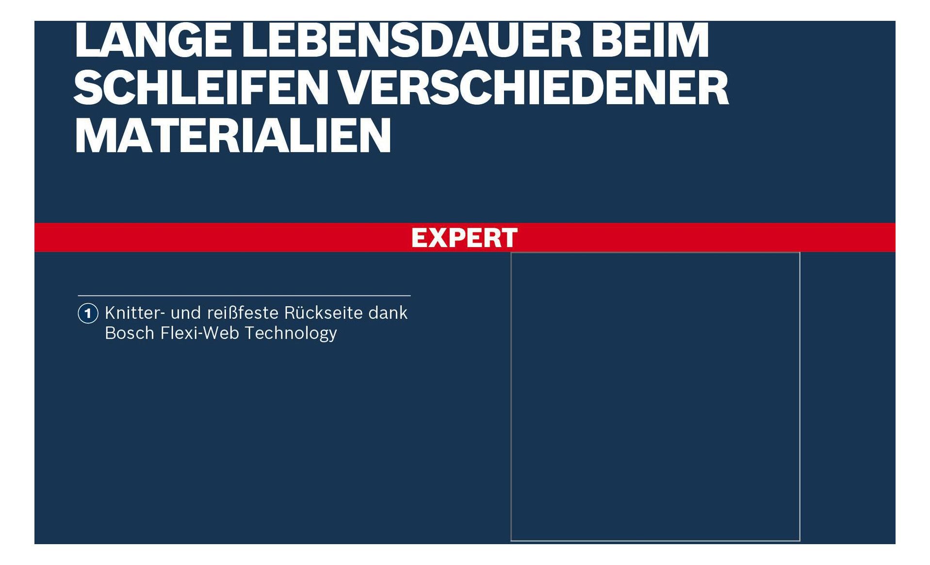 BOSCH Handschleifblattsatz, 6-teilig