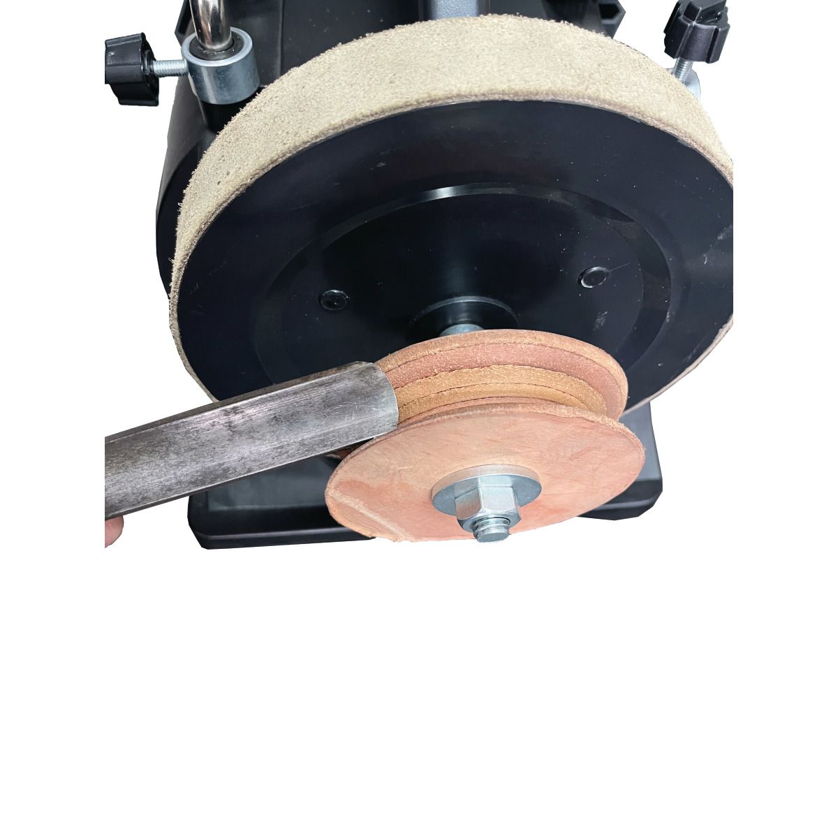 Lederabziehscheibe Holzkraft LAS-P