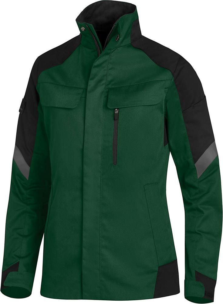 Damen-Arbeitsjacke ANDREAgrün-schwarz XL FHB
