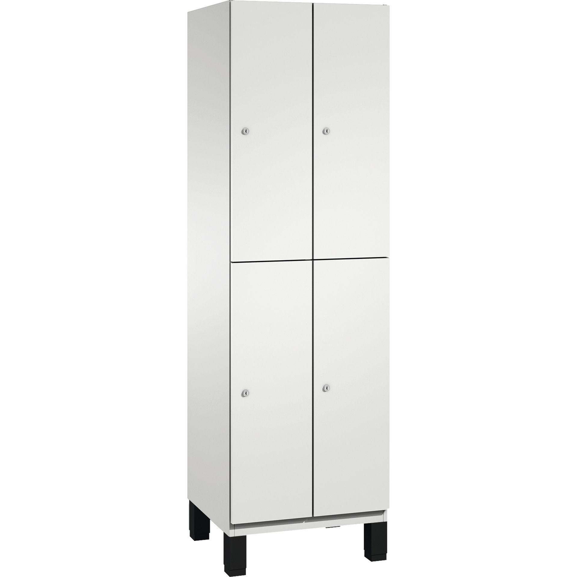 Doppelstockspind Füße 4Fächer B600mm lgr/lgr