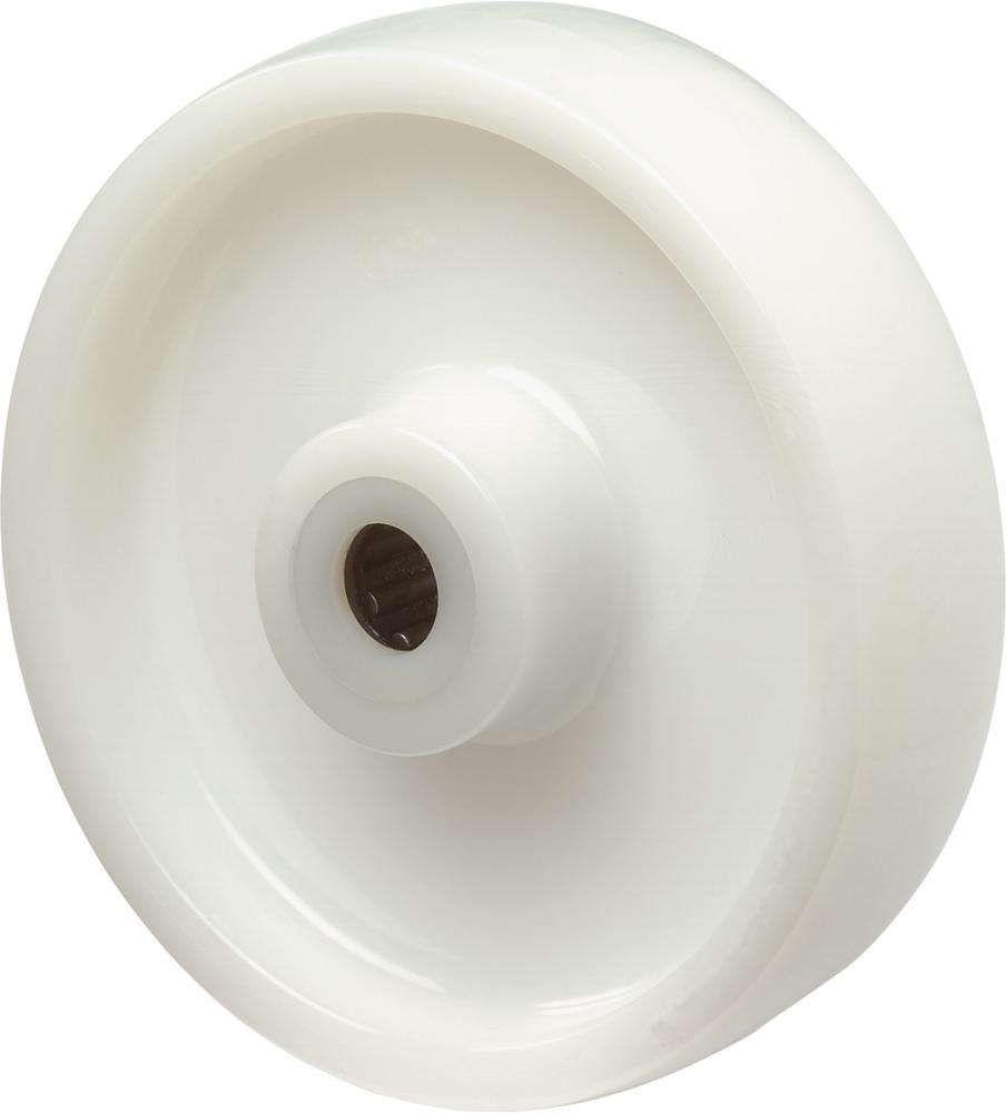 Kst.-Rad 150/45mm B10.150Kunstst.weiß,Radk.Kst.,RLTragkraft 400 Kg BS ROLLEN