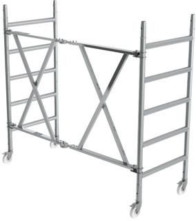Klapprahmeneinheit für Gerüstbreite 750 mm