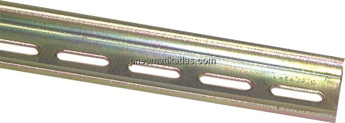 DIN-Tragschiene (EN 50022) 35 mm breit, 2 mtr. lang
