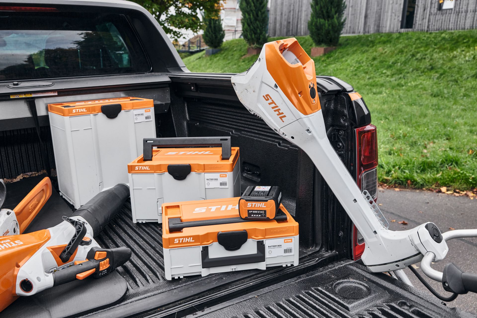 STIHL Power-Box 1, 2x AP 200 S + AL 301