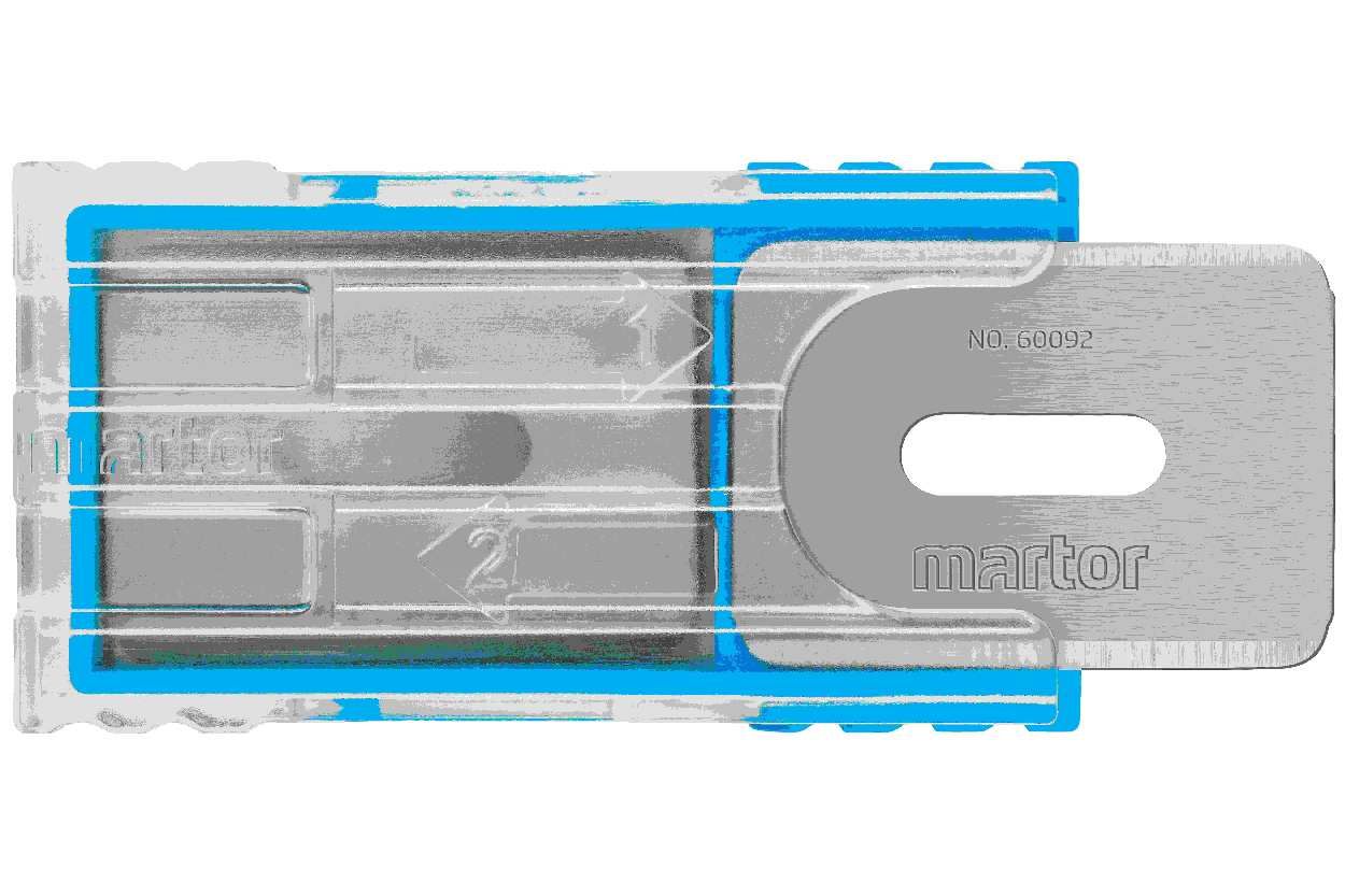 MARTOR Ersatzklinge INDUSTRIEKLINGE 60092 Standardschliff | 10 Stück