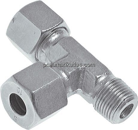 LE-Schneidringverschraubung R 1/8"-4 LL (M8x1), Stahl verzinkt
