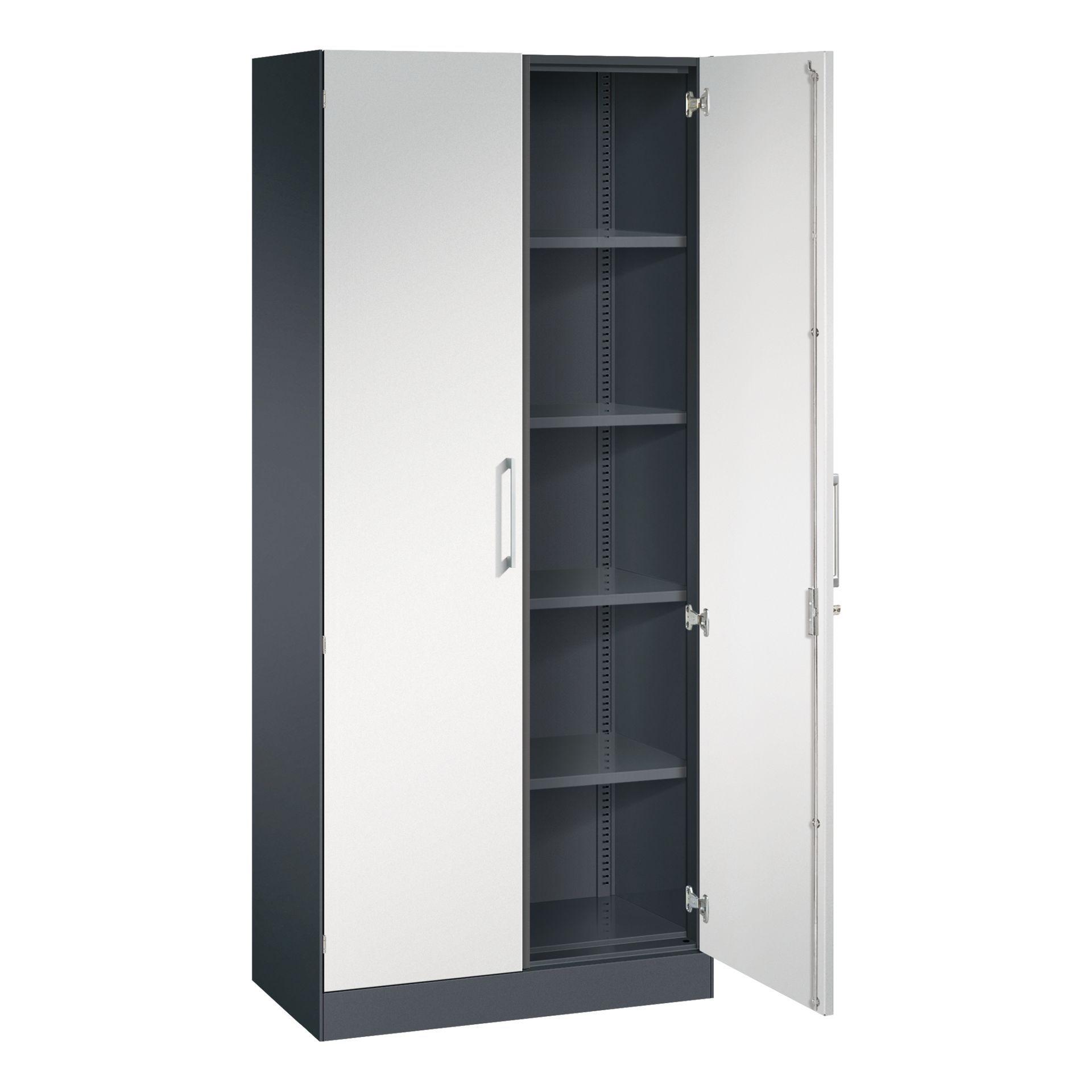 Aktenschrank 1980x800x435mm sgr/lgr