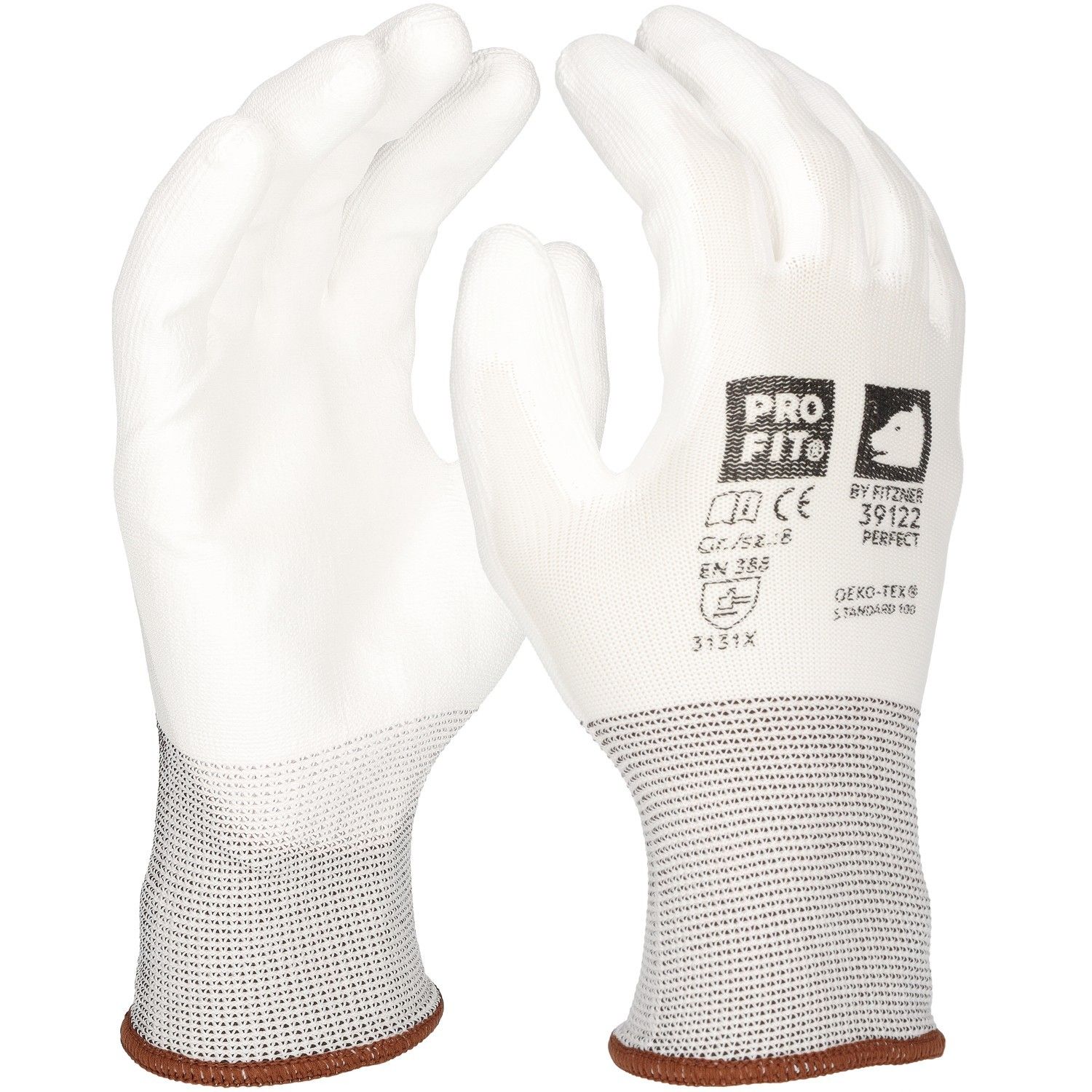 PU Handschuh "Perfect",weiß 10