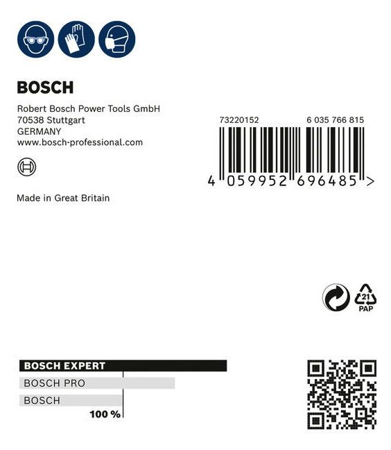 BOSCH Handschleifblatt